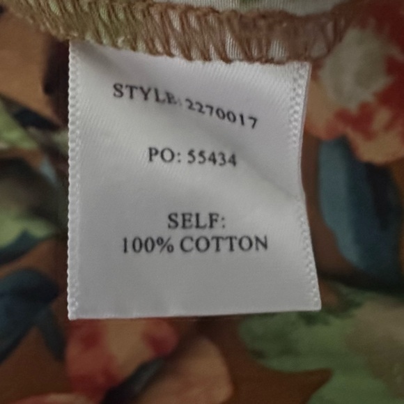 Anthropologie‎ Current Air Odette Floral Wide Leg Pants XS Boho Festival - Picture 10 of 11